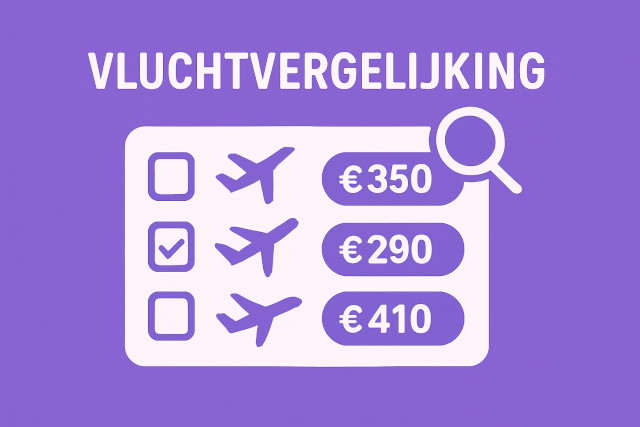 Vluchtvergelijking voor goedkope vluchten